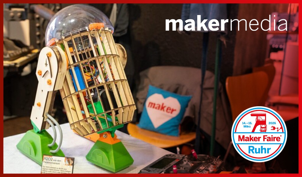 Maker Media: Erste Anlaufstelle für die Maker Community / Einladung zum Meetup auf der Maker Faire Ruhr