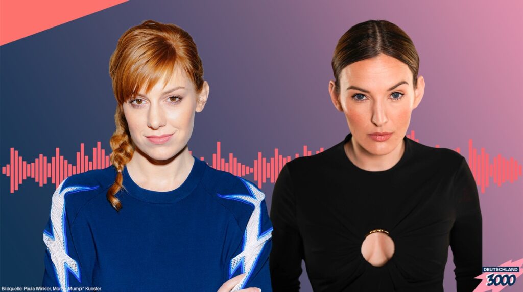 Jeannine Michaelsen blickt im ARD Podcast "Deutschland3000" auf "Duell um die Welt" und "7 vs. Wild" zurück