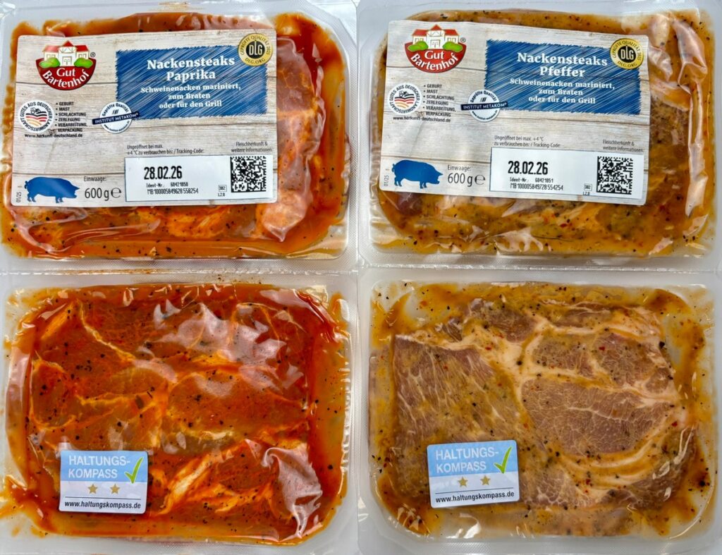 Zweite Preissenkung in zwei Tagen: NORMA senkt ab sofort die Preise auf weitere Fleischprodukte von GUT BARTENHOF / Schinken Schnitzel und Nackensteaks günstiger