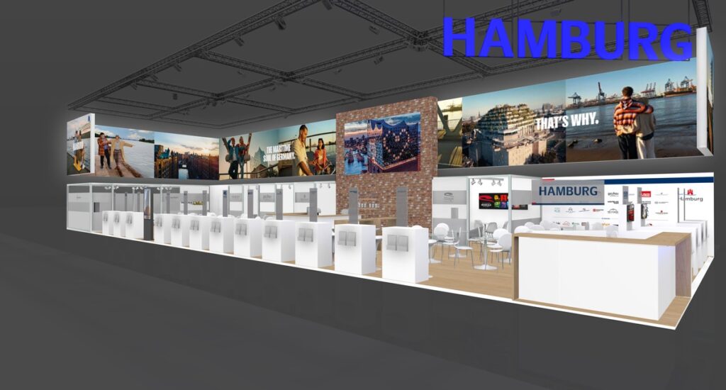 Hamburg zeigt Flagge auf der ITB 2026 starker Gemeinschaftsauftritt mit neuem Standdesign im Hub27