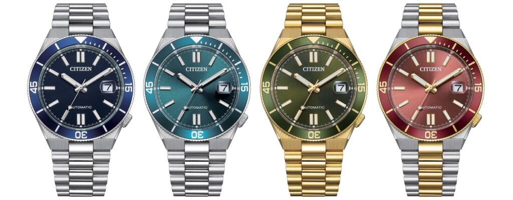 Citizen Tsuyosa Shore / Urbane Stahluhr im Diver Style