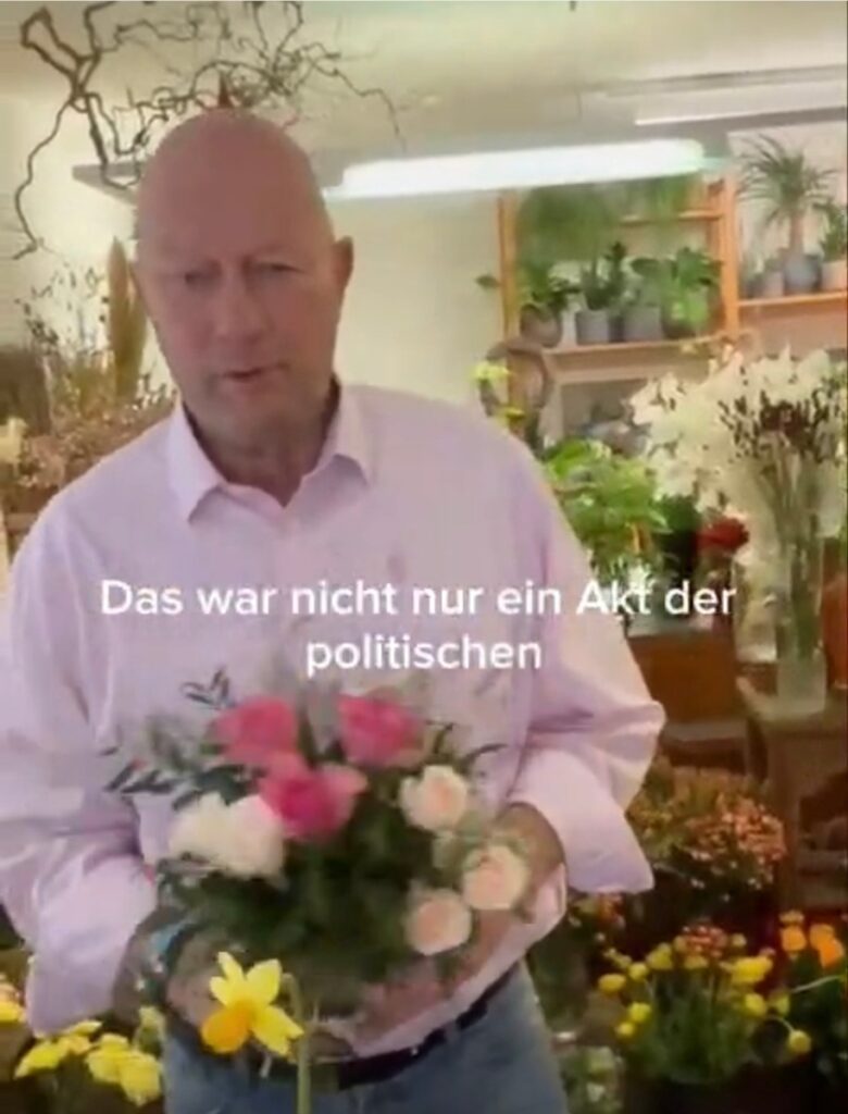 Wertschätzung statt Wurf: Thomas L. Kemmerich setzt am Jahrestag des "Blumenwurfs" ein Zeichen für das Handwerk
