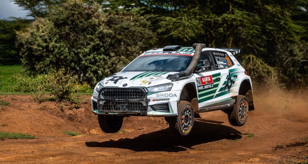 Škoda Piloten kämpfen um WRC2-Punkte auf Gran Canaria