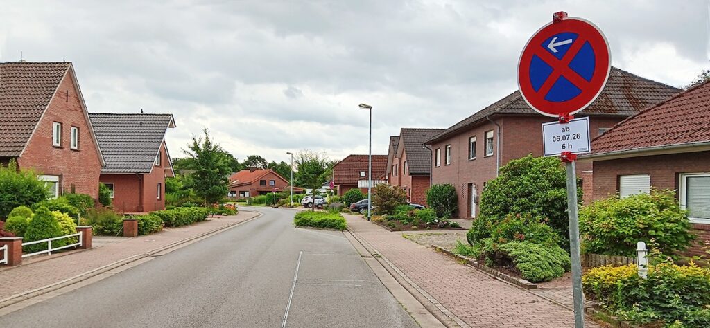 Neue Parkregelung in Bether Wohnstraßen