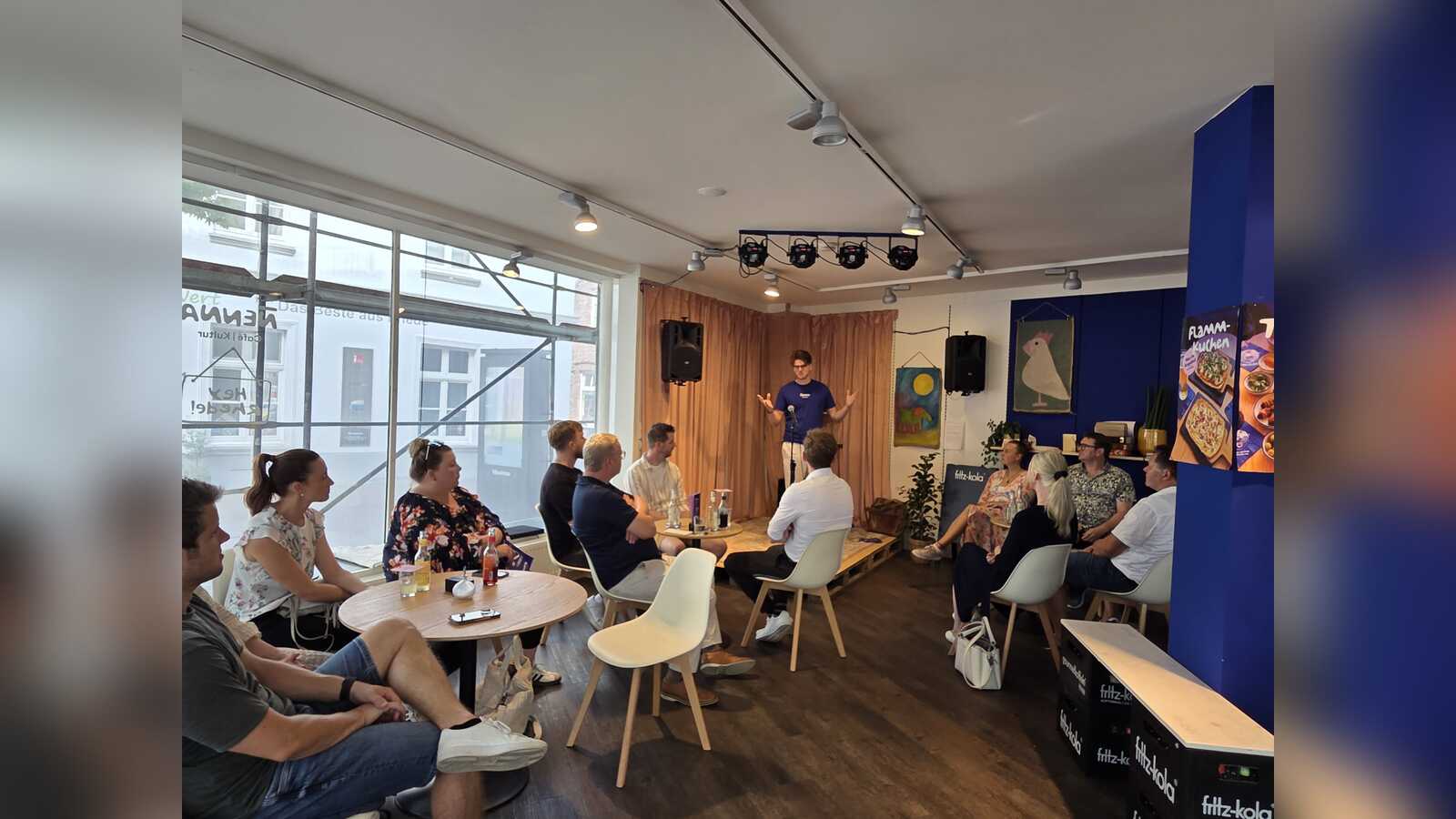 Austausch beim Stammtisch Netzwerk Unternehmergeist in Rhede