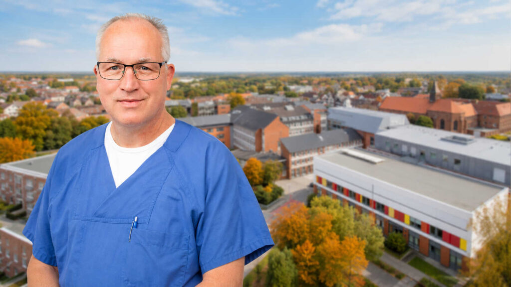 Portraet von Dr. med. Martin Geiger, neuer Leiter der Krankenhaushygiene der Schwester-Euthymia-Stiftung