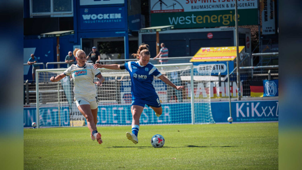 Spielerinnen der Frauenmannschaft des SV Meppen