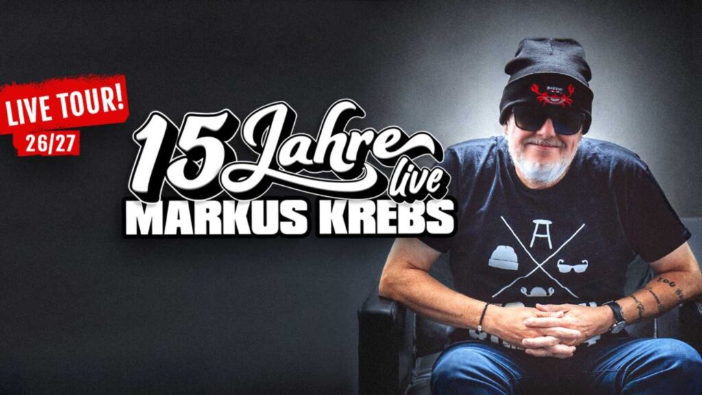 Comedian Markus Krebs zum Jubiläum seiner 15-jährigen Bühnenkarriere