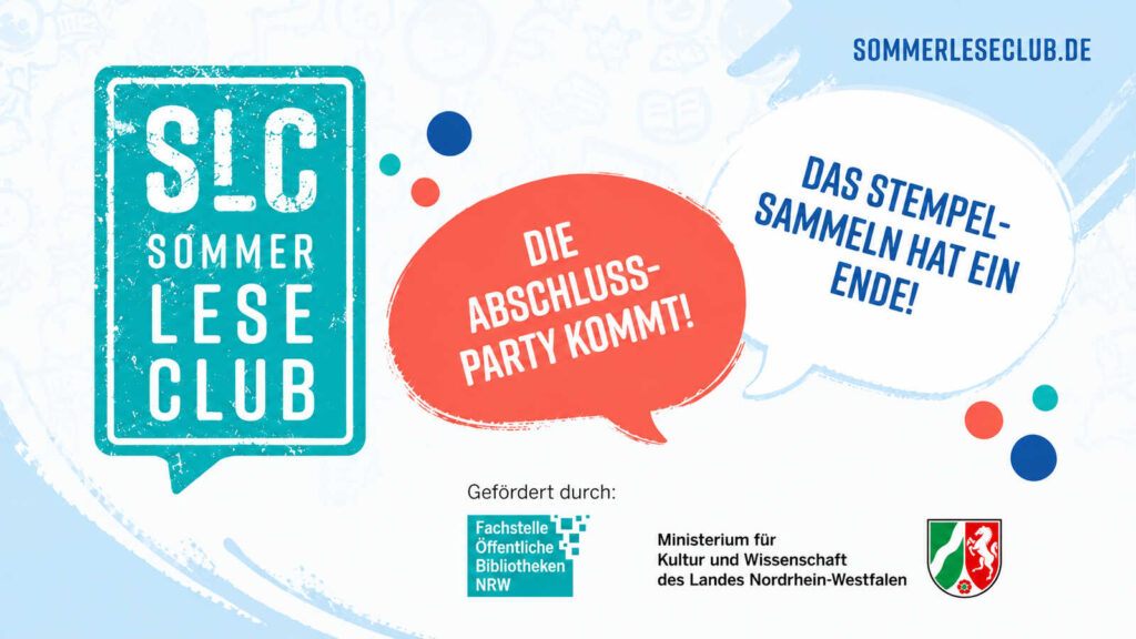Abgabe der Logbücher beim SommerLeseClub der Stadtbücherei Gronau