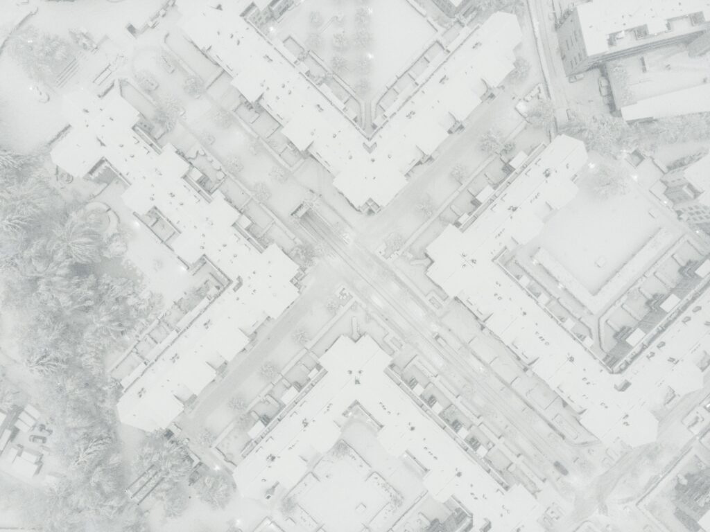 Luftaufnahme einer Stadt als Symbolbild für Bauleitplanung