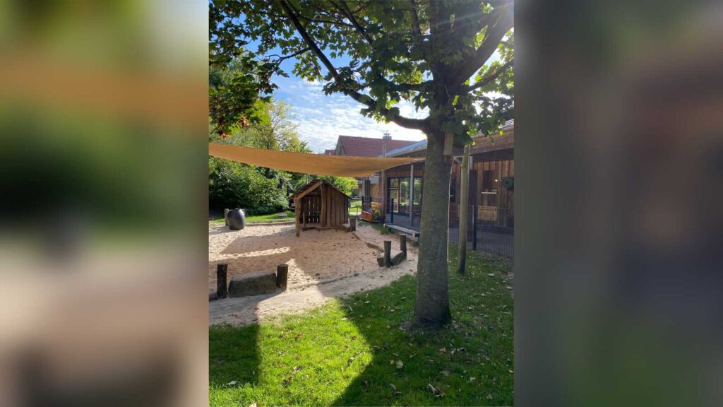 Spielplatz der Kita Haus des Kindes in Lingen