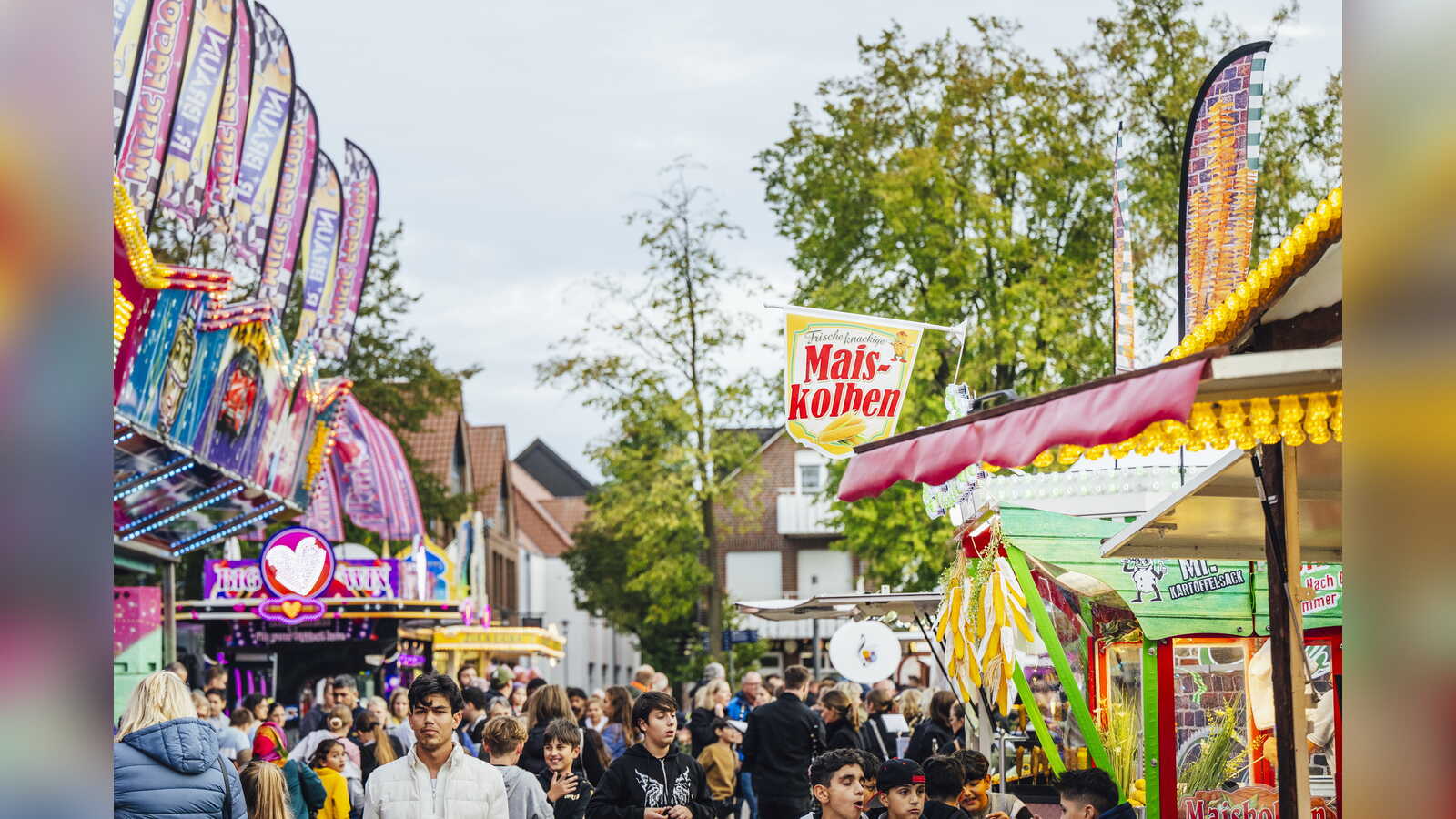 Impression vom Lohner Herbstmarkt (Archivbild 2023)