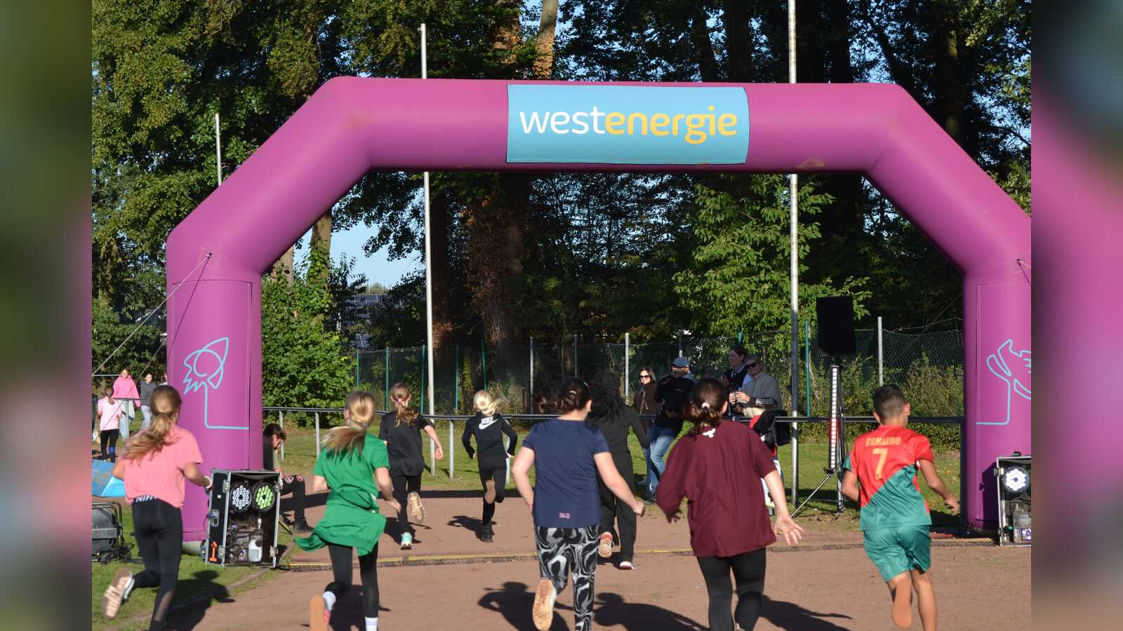 Impression vom Westenergie Distanz Duell am Schulcampus am Berg in Schöppingen