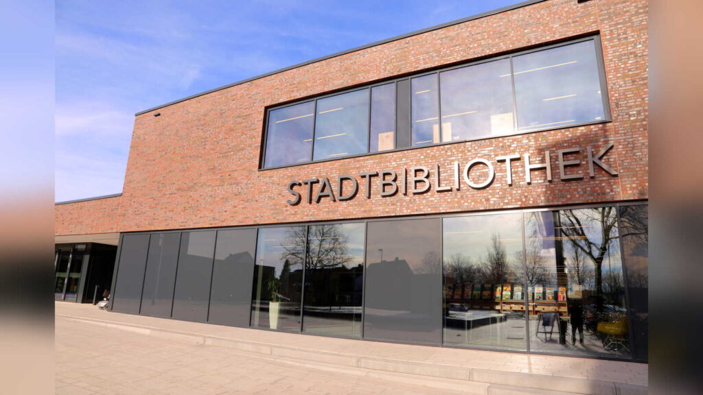 Außenansicht der Stadtbibliothek Ahaus