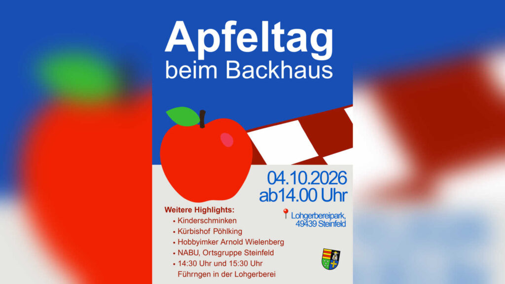 Apfeltag am Backhaus in Steinfeld