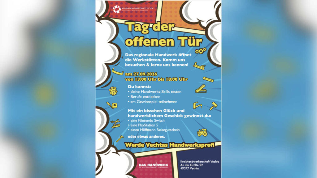 Tag der offenen Tür bei der Kreishandwerkerschaft Vechta