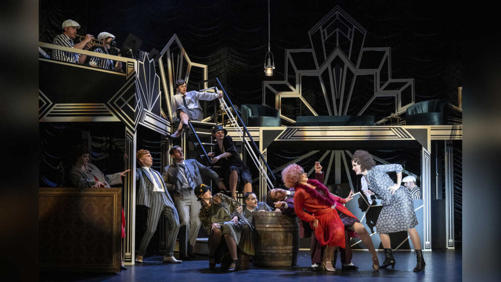 Szene aus dem Musical „Der große Gatsby“