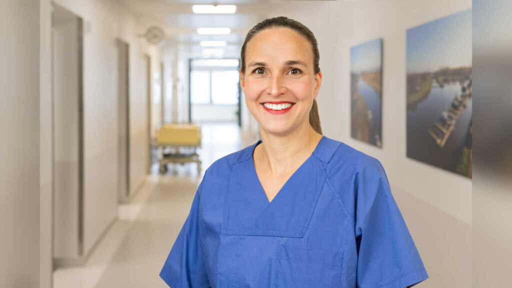 Dr. med. Sonja Römer, Chefärztin der Zentralen Notaufnahme am St. Josefs-Hospital Cloppenburg