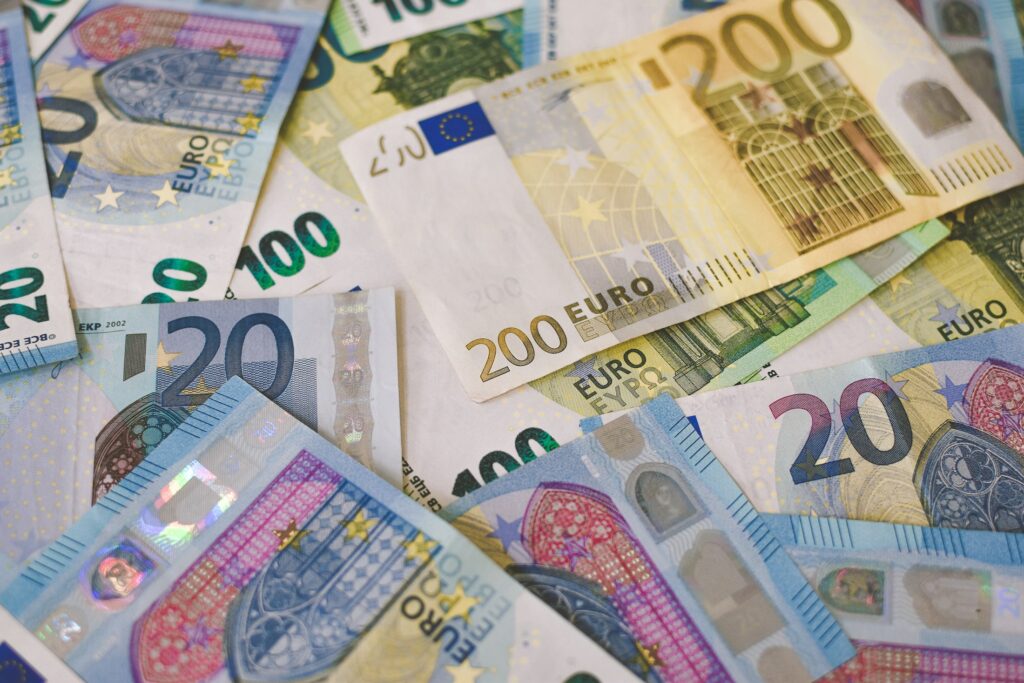 Symbolbild: Euro-Banknoten