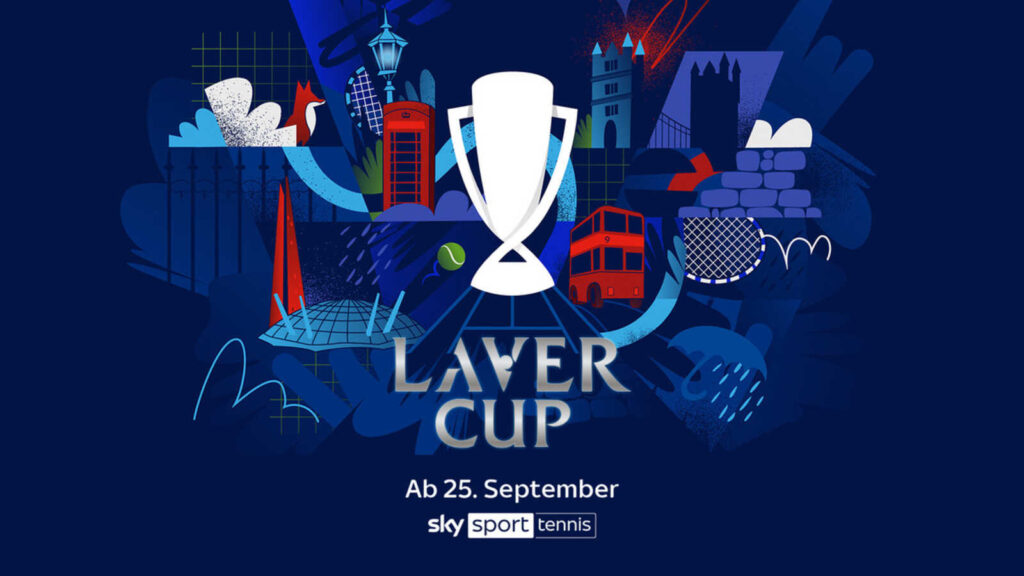 Motiv zum Laver Cup 2026 in London