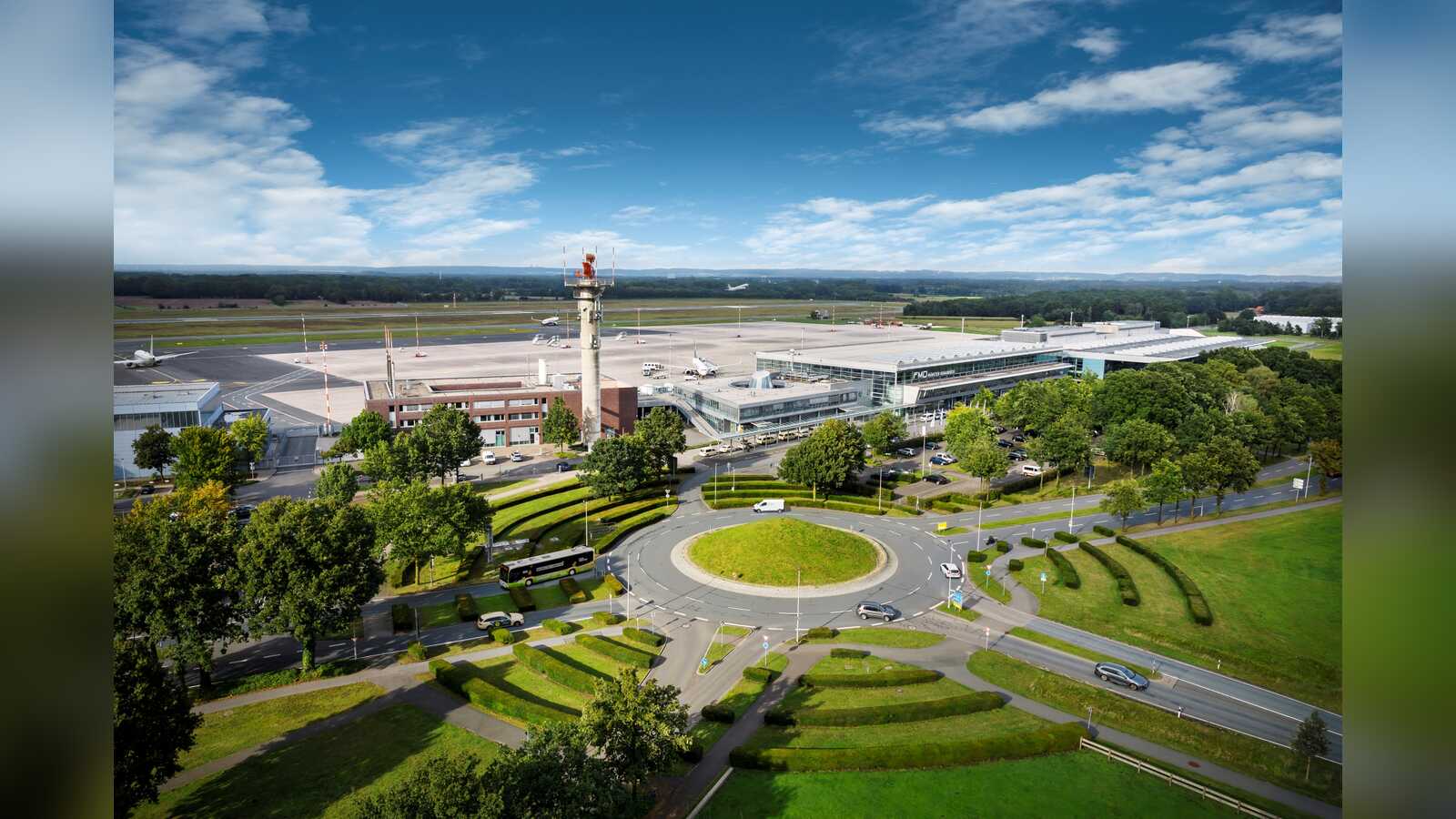Übersichtskarte der Nonstop-Ziele ab Flughafen Münster/Osnabrück im Winter 2026/27