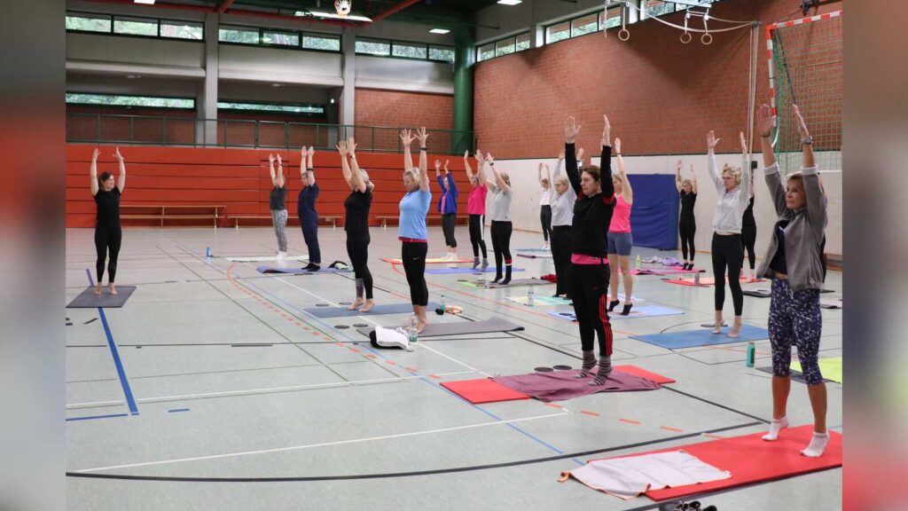 Teilnehmerinnen beim Frauensporttag 2026 in der Gemeinde Geeste