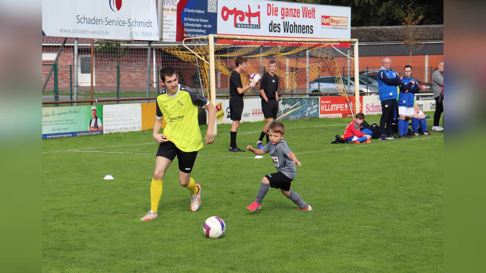 Ob groß oder klein, der Spaß steht bei der InduS Emslandliga im Vordergrund