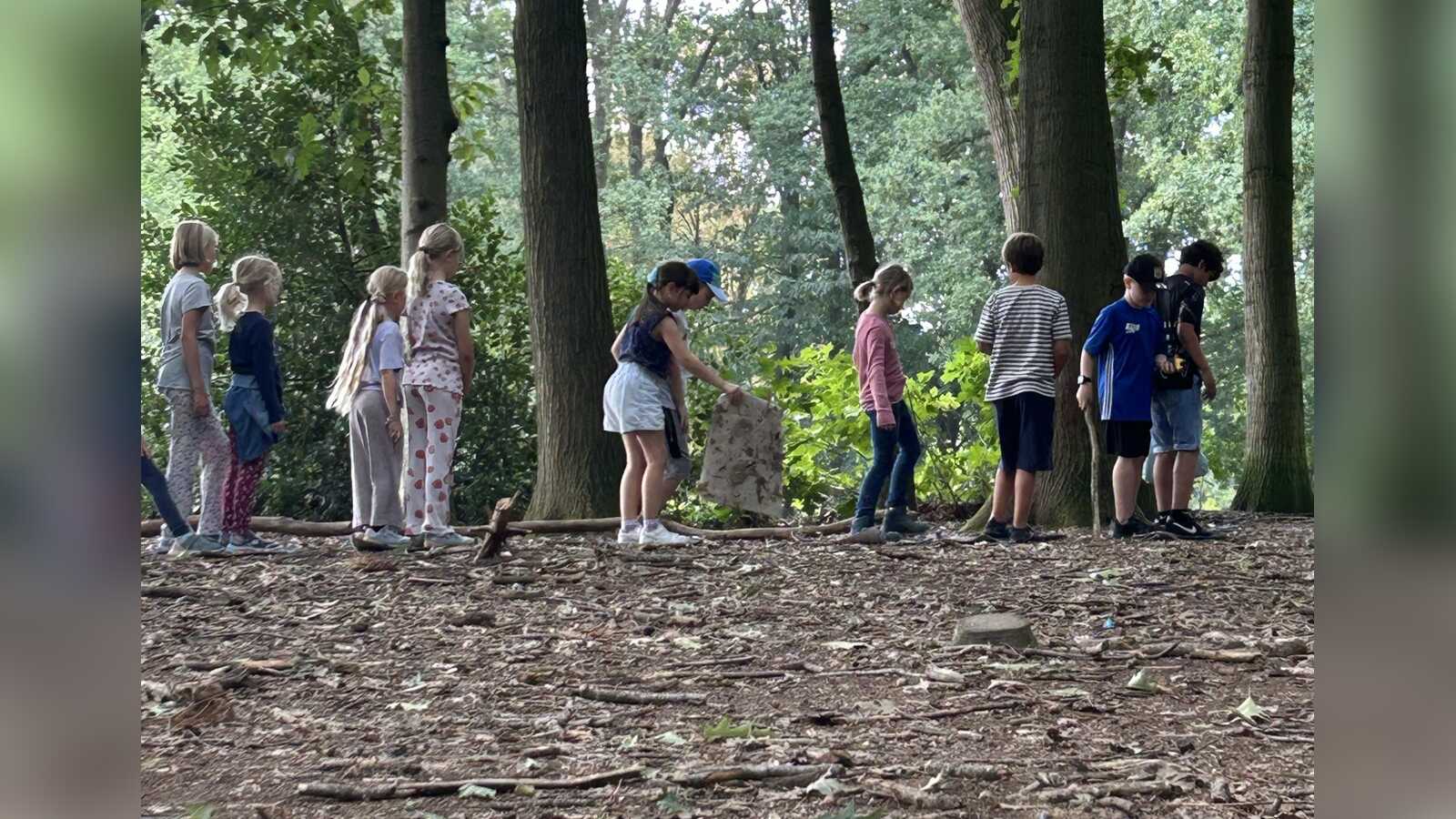 Kinder des Kinderexpertenrats Coesfeld beim Ausflug nach Reken