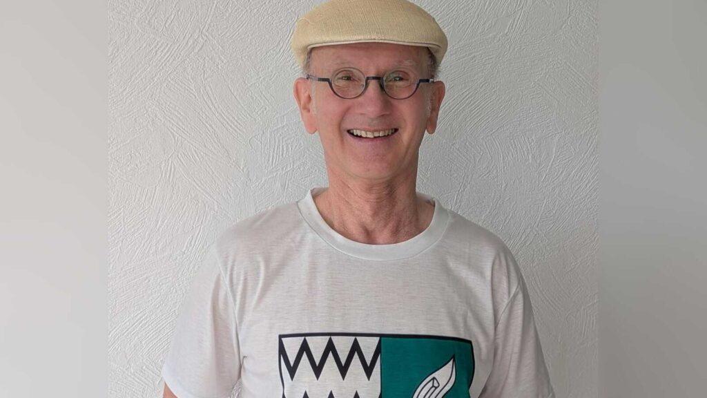 Stadtführer und Dichter Dr. Harald Richer in Rhede