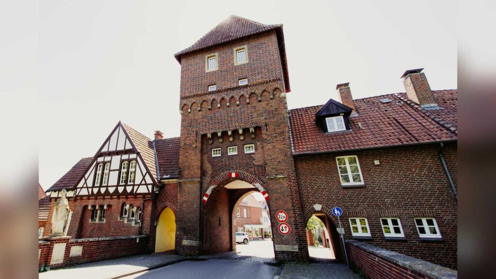 Das Walkenbrückentor, Sitz des Stadtmuseums DAS TOR in Coesfeld, geöffnet zum Tag des offenen Denkmals