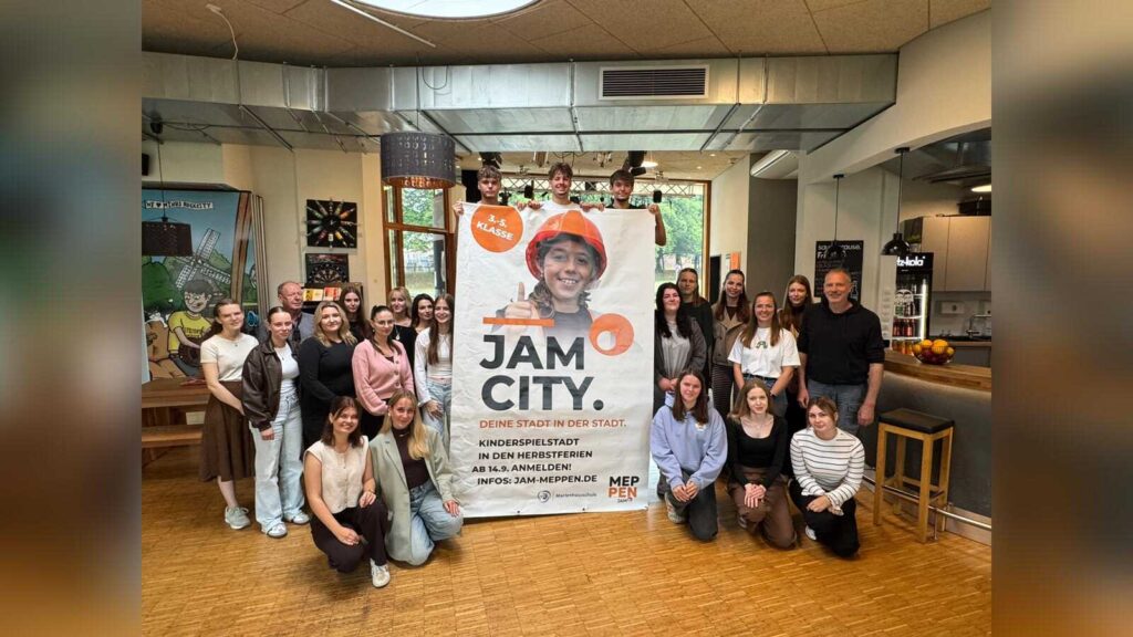 Teamende der Kinderspielstadt JAM-City in Meppen