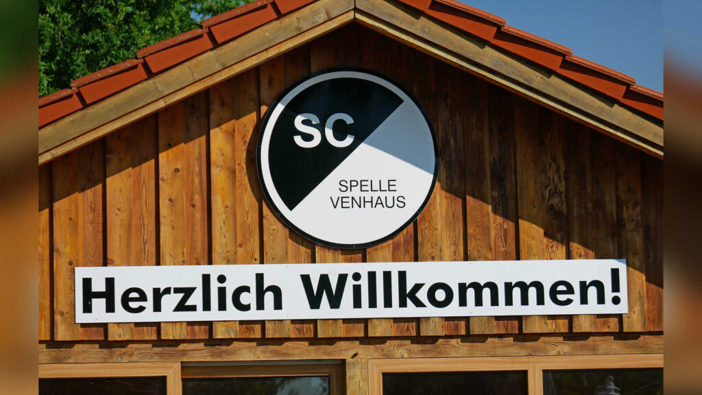 SC Spelle-Venhaus beim Heimspiel im Getränke Hoffmann Stadion