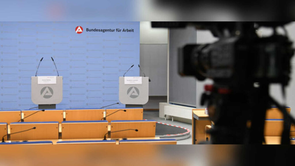 Logo und Schriftzug der Bundesagentur für Arbeit
