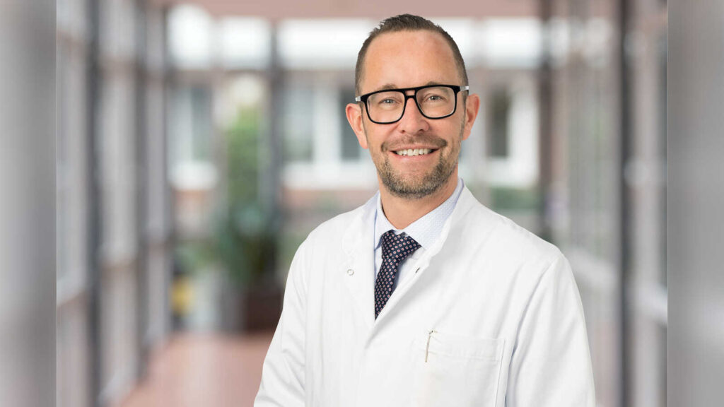 Dr. Raphael Bocklage, Chefarzt der Unfallchirurgie und Orthopädie am St. Marienhospital Vechta