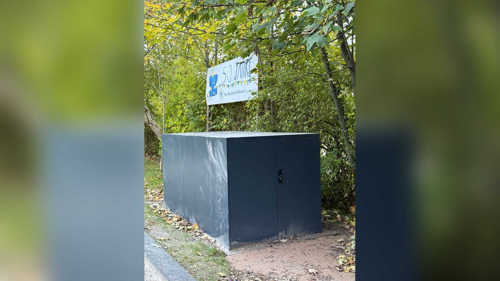 Fahrradgarage für das Biosphären-Bike beim Kinderschutzbund Norden