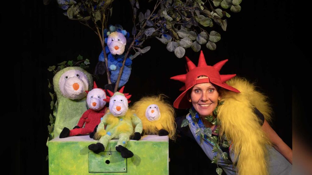 Szene aus dem Kindertheaterstück Flausch