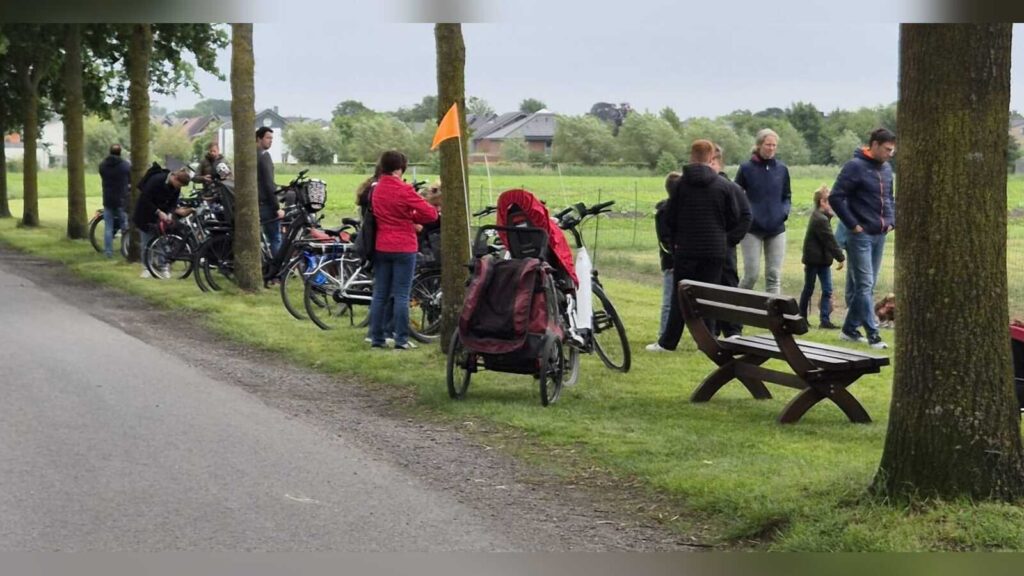 Radtour Landpartie auf Rädern durch die Landschaft rund um Rhede im Kreis Borken
