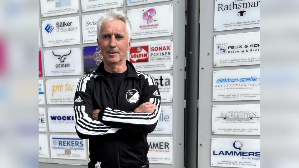 Fußball-Veteran Manfred Lesting aus Spelle