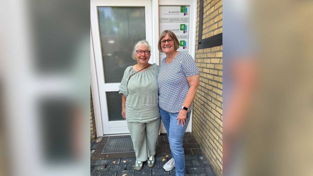 Die beiden Leiterinnen der neuen Selbsthilfegruppe Licht und Sonne in Bad Bentheim