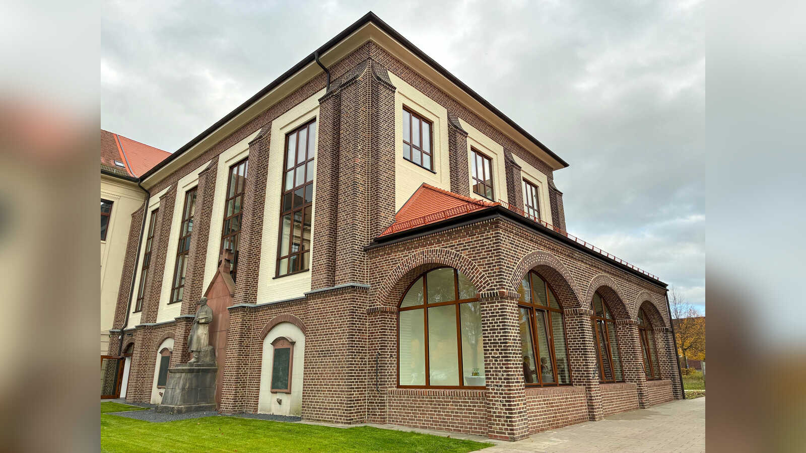 Das sanierte ehemalige Baumwollmagazin an der Prollstraße in Nordhorn