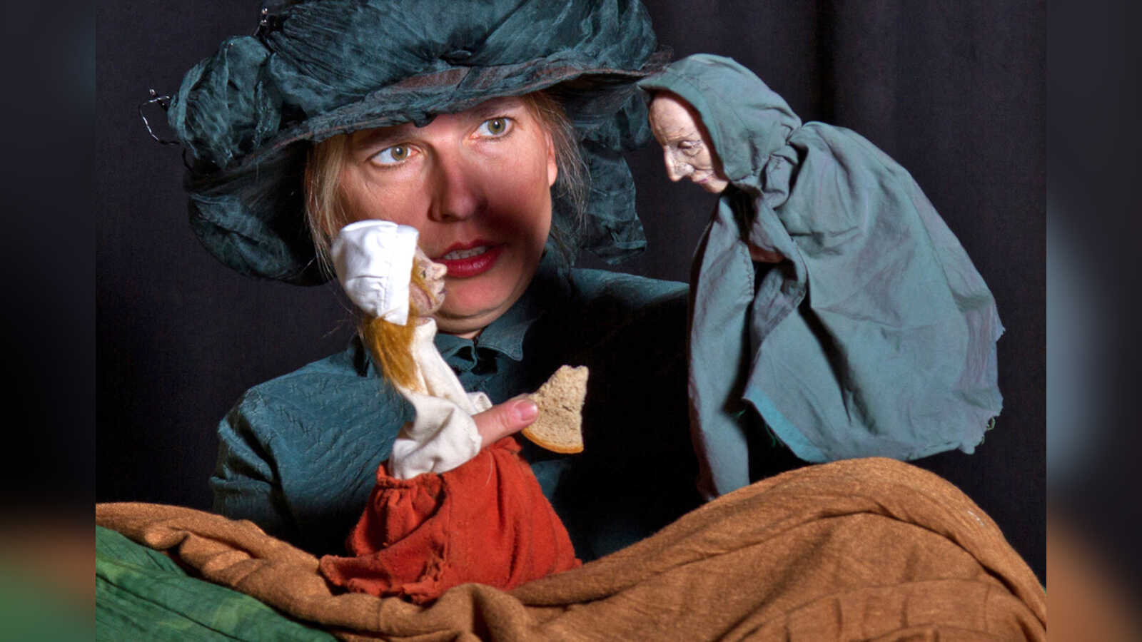 Szene aus dem Märchen Sterntaler vom Theater Blaues Haus