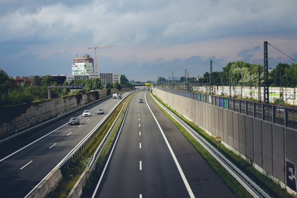 Autobahn in Norddeutschland (Symbolbild)