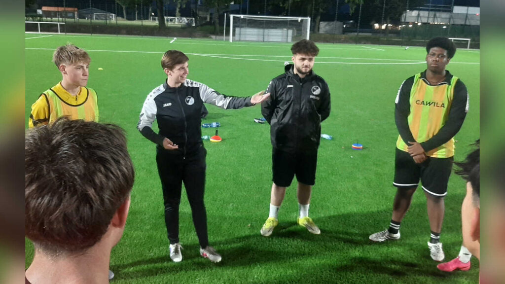 Alexandra Trepohl, Trainerin der A2-Junioren des SC Spelle-Venhaus