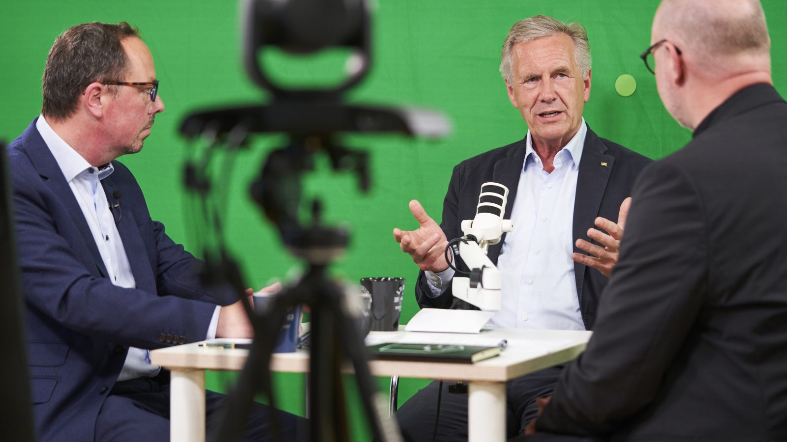 Christian Wulff im „Friedensreiter“-Podcast