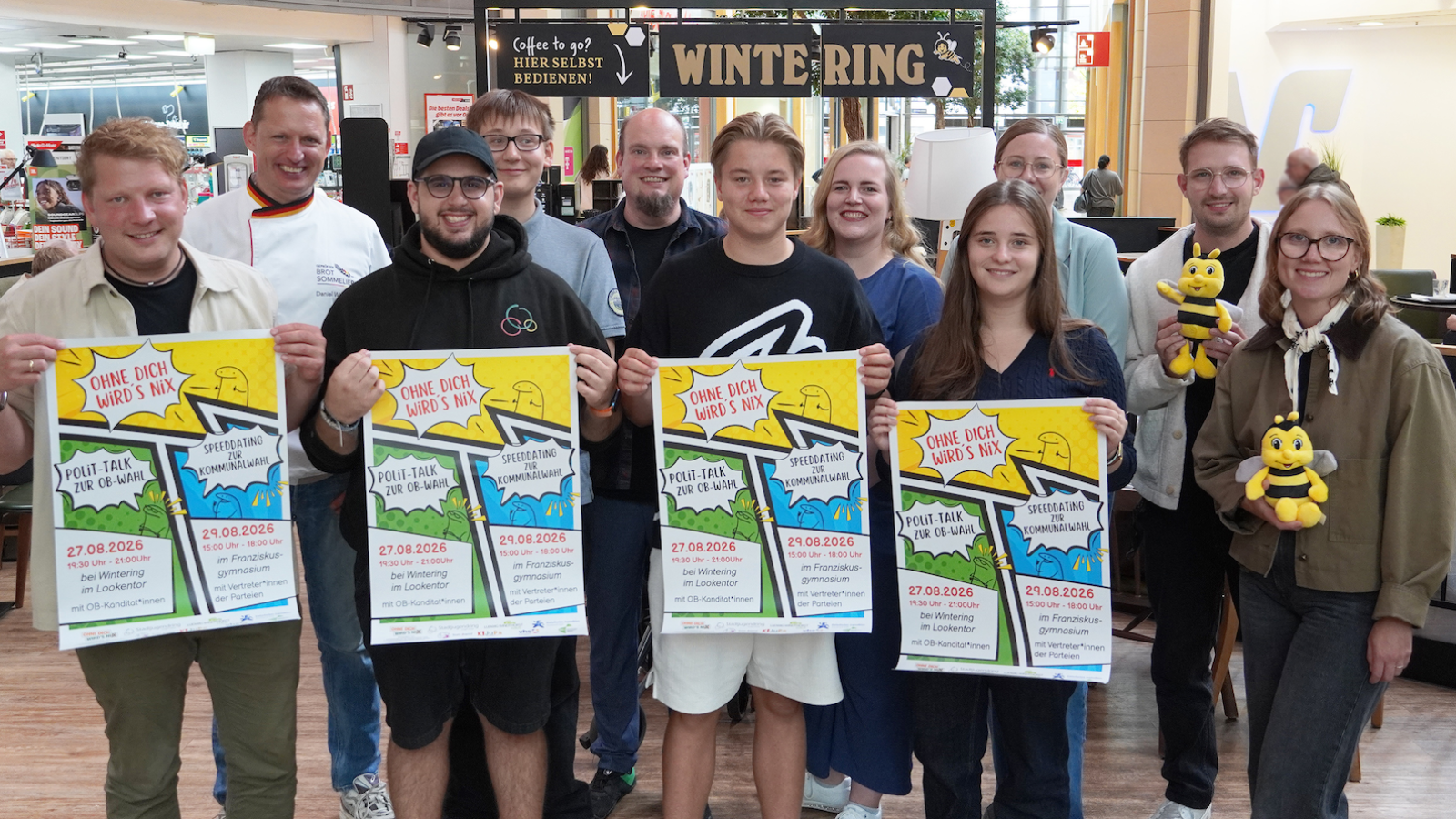 Café Wintering im Lookentor, Veranstaltungsort für den Polit-Talk zur Oberbürgermeisterwahl in Lingen