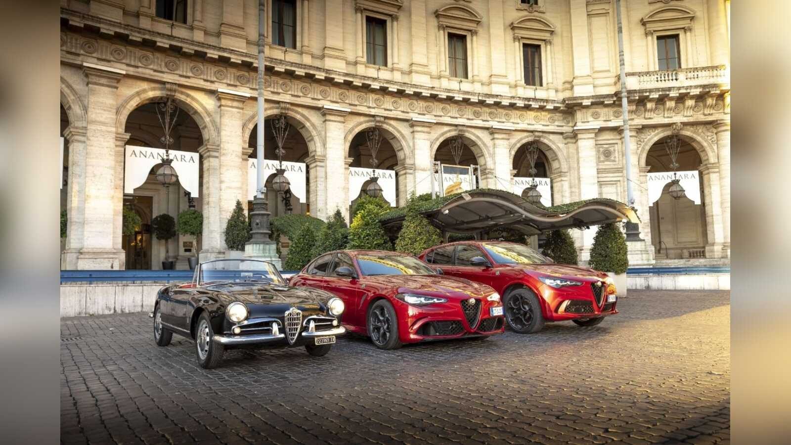 Alfa Romeo Fahrzeuge im Rahmen der Anantara Grand Tour of Europe