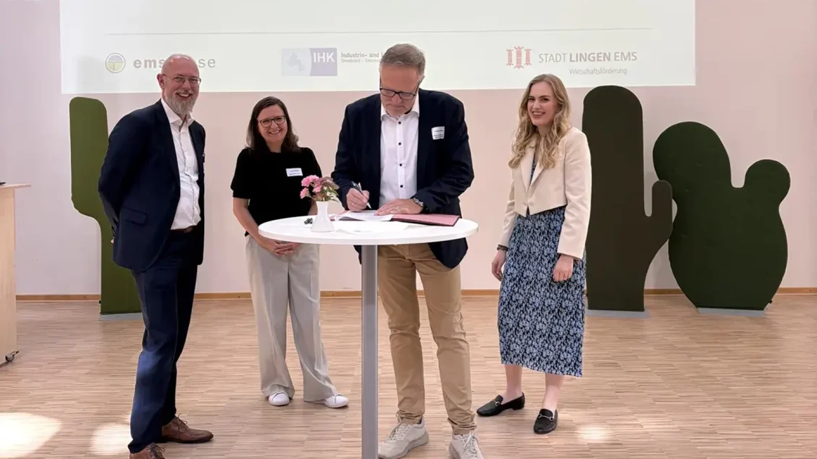 Welcome- und Servicecenter Wirtschaft in Lingen eröffnet