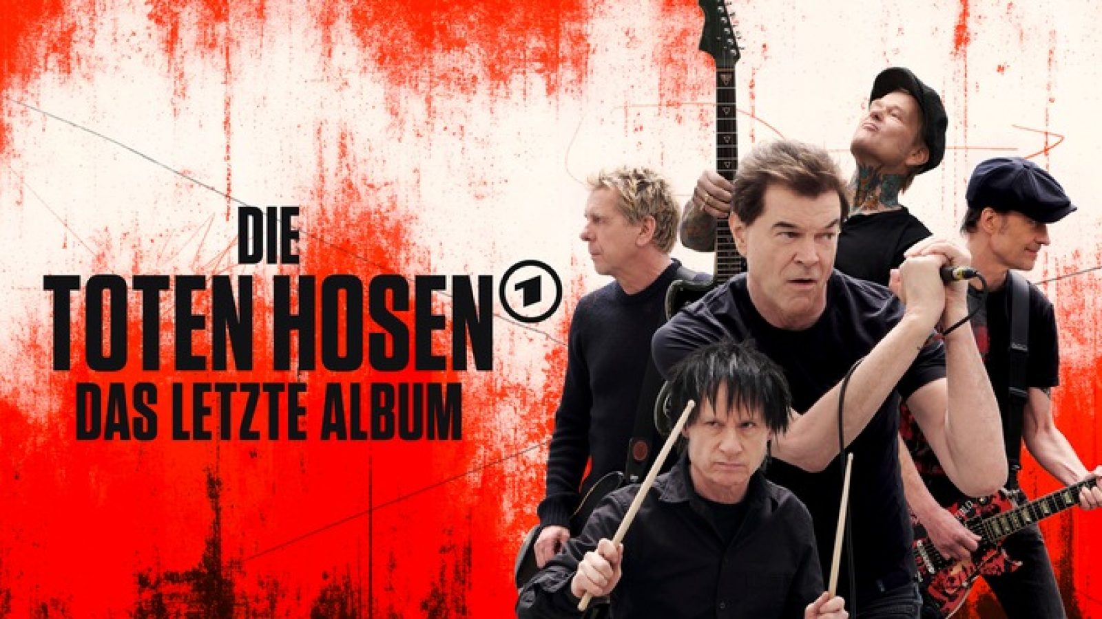Keyvisual: Die Toten Hosen: Breiti, Andi, Campino, Vom und Kuddel.
© SWR/Robert Eikelpoth/Design Dirk Rudolph, honorarfrei - Verwendung gemäß der AGB im Rahmen einer engen, unternehmensbezogenen Berichterstattung im SWR-Zusammenhang bei Nennung "Bild: SWR/Robert Eikelpoth/Design Dirk Rudolph (S2+), SWR Presse/Bildkommunikation, Baden-Baden, Tel: 07221/929-22202, foto@swr.deÊÊ / Weiterer Text über ots und www.presseportal.de/nr/153003 / Die Verwendung dieses Bildes für redaktionelle Zwecke ist unter Beachtung aller mitgeteilten Nutzungsbedingungen zulässig und dann auch honorarfrei. Veröffentlichung ausschließlich mit Bildrechte-Hinweis.