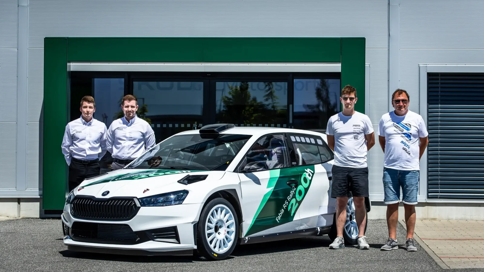 200. Fabia RS Rally2 ausgeliefert