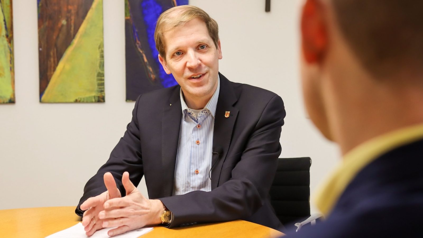 223_Sprechstunde LR Gespräch (C) Kreis Coesfeld